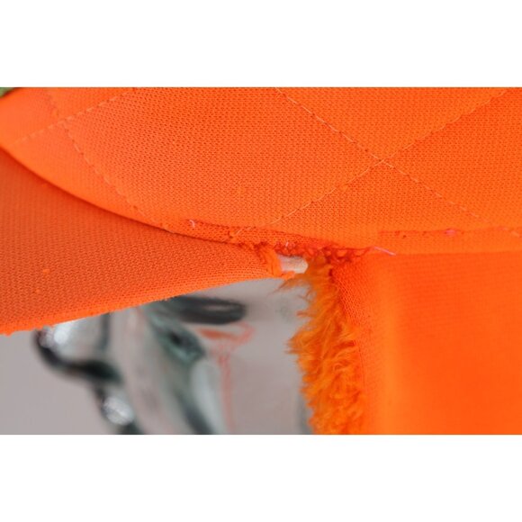 Vtg 70s Conservation Education Kentucky Safe Hunter Quilted Ear Flap Hat 7 1/8 - Picture 5 of 14